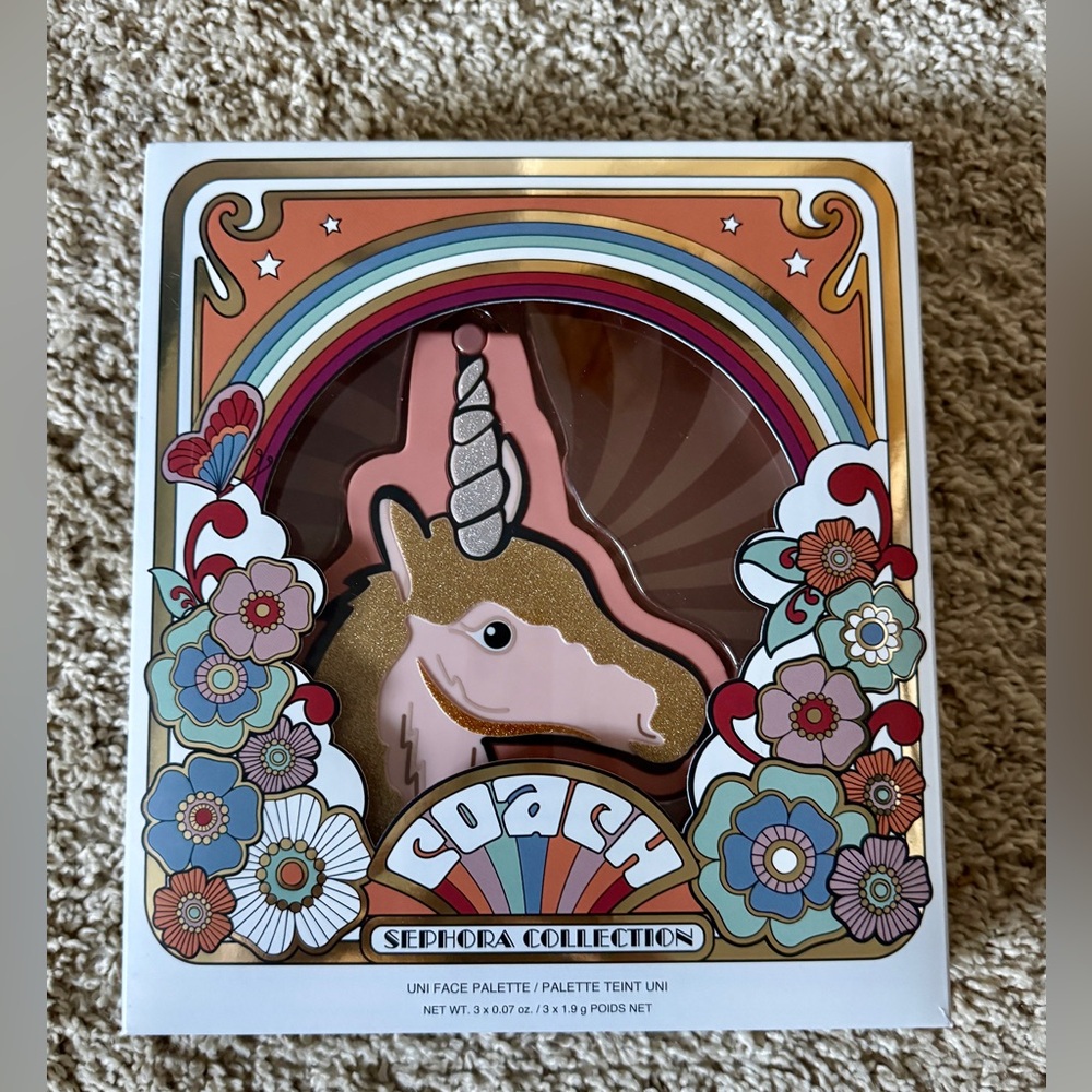 Coach x Sephora Gold Face Palette